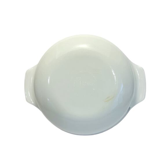 Vtg Anchor Hocking Fire King USA Nature’s Bounty Fruit Milk Glass 10” Round Dish - Picture 7 of 10